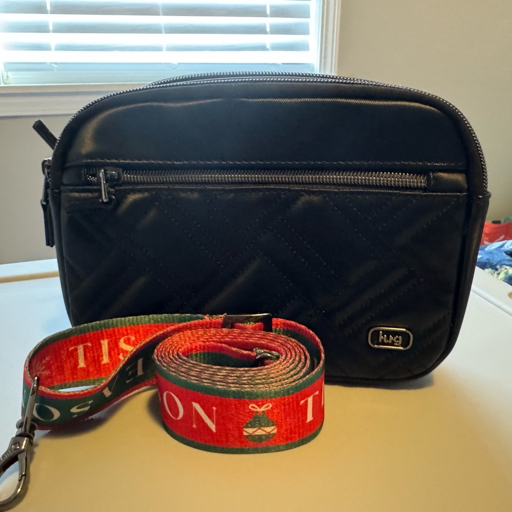 Lug Satin Luxe Super Coupe Crossbody Bag